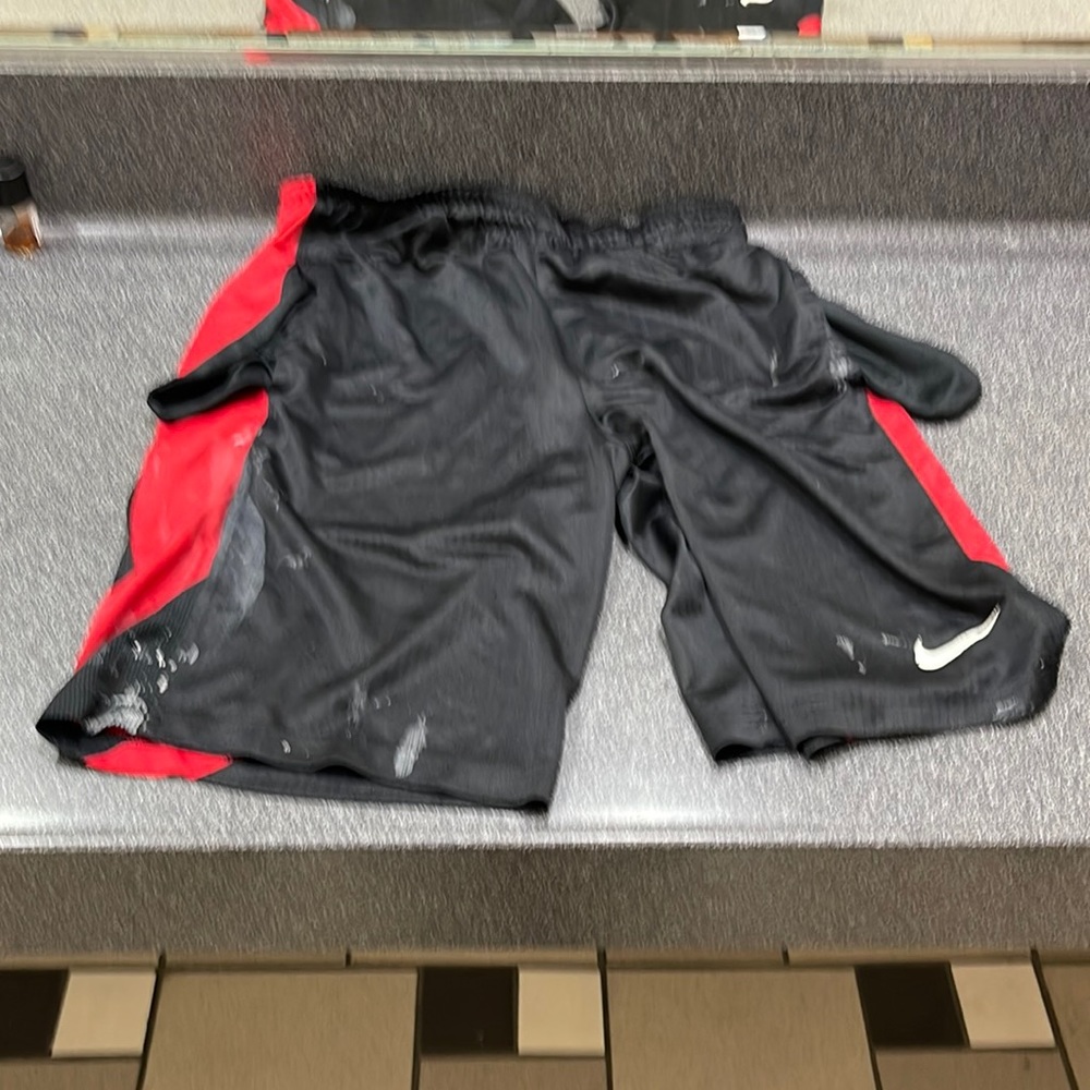 Collectors worn by Timur Black & Red Gym Shorts
